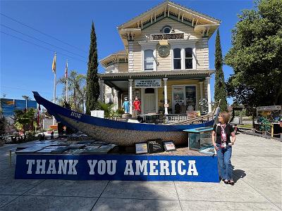 Kim Loan tại Viet Museum San Jose tháng Ba 2025